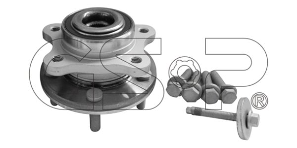 ŁOŻYSKO, ZESTAW NAPRAWCZY PIASTY GSP 9336023K  
