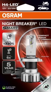 ŻARÓWKA NIGHT BREAKER SMART H4 LED