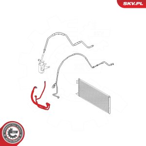 PRZEWÓD KLIMATYZACJI FORD