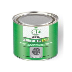 LAKIER DO FELG SAMOCHODOWYCH RALLY CZARNY MAT 500 ML