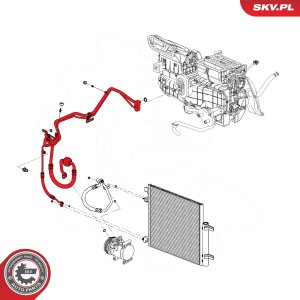 PRZEWÓD KLIMATYZACJI CHEVROLET