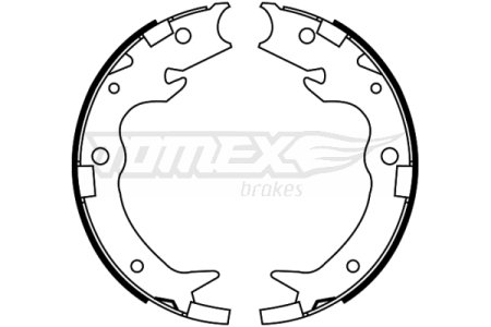 Szczęki hamulcowe TOMEX 2265 43053S47E50