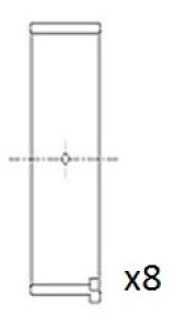 Panewki korbowodowe FAI AutoParts BB2046-STD 