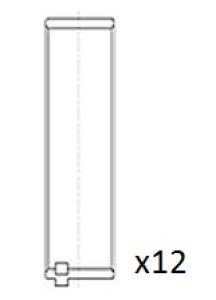 Panewki korbowodowe FAI AutoParts BB2076-STD 