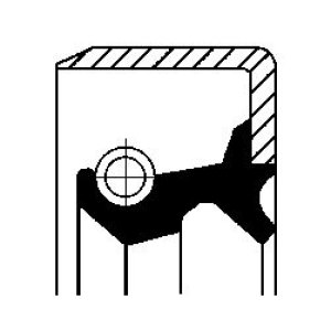 USZCZELNIACZ 15X28X6,3 CORTECO 01026329 7611033105 CIŚN. POMPA WSP.FRANCUZY