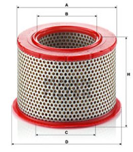 Filtr powietrza MANN-FILTER C1555/1 C15551