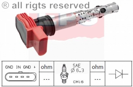 Cewka zapłonowa FACET 1.970.427 06E905115