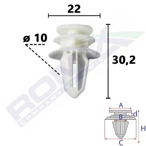 SPINKA TAPICERKI JEEP DODGE