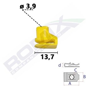 KOSTKA MONTAŻOWA ZDERZAKÓW LAND ROVER