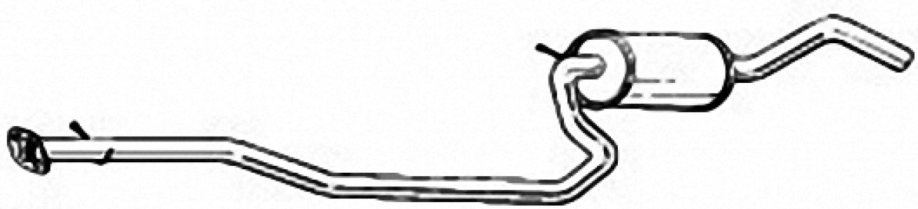 Tłumik środkowy IZAWIT 17.195A 1003546