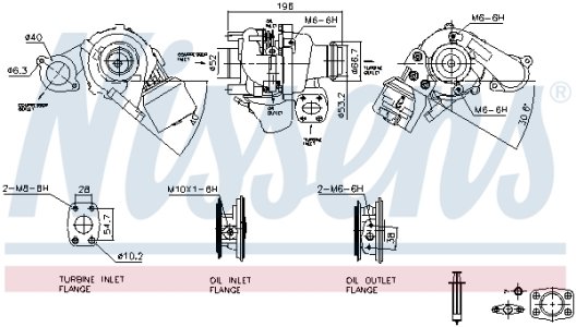 TURBOSPRĘŻARKA CITROEN DS FORD OPEL  PEUGEOT