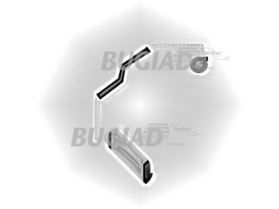 PRZEWÓD INTERCOOLERA OPEL CORSA D