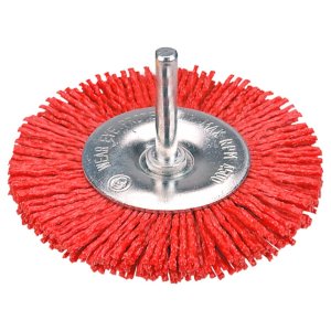 SZCZOTKA SCIERNA TARCZOWA Z TRZPIENIEM 1