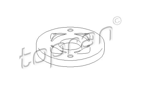 Talerz sprężyny amortyzatora TOPRAN 108 083 3A0512103