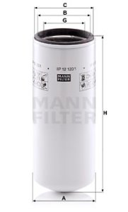 FILTR OLEJU MANN-FILTER WP121201 WP12120