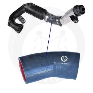 PRZEWÓD INTERCOOLERA MERCEDES