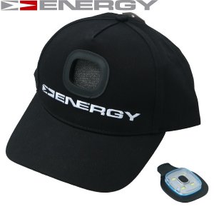 CZAPKA Z DASZKIEM LATARKA LED USB 100MAH