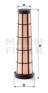 Filtr powietrza MANN-FILTER CF10002 