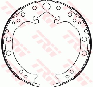 Szczęki hamulcowe TRW GS8789 43053SWW000