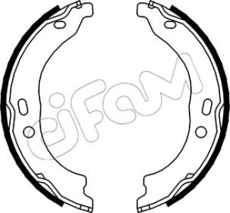 Szczęki hamulcowe CIFAM 153-094 77364023