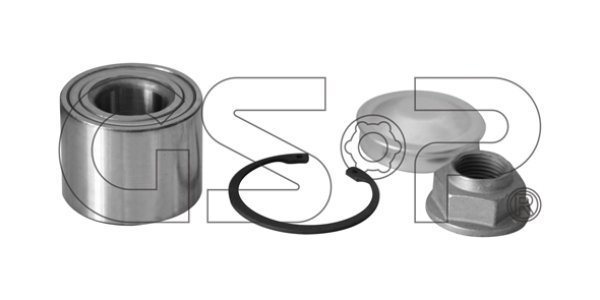 ŁOŻYSKO, ZESTAW NAPRAWCZY PIASTY RENAULT