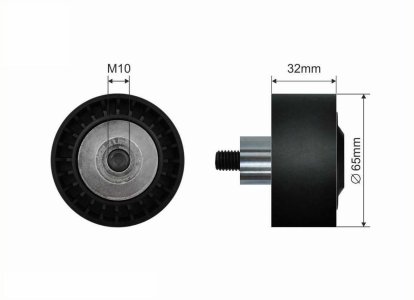 Rolka prowadząca CAFFARO 500248 11287589361