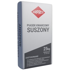 SUSZONY PIASEK KWARCOWY 25 KG
