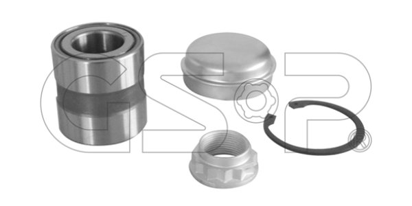 ŁOŻYSKO, ZESTAW NAPRAWCZY PIASTY MERCEDES BENZ