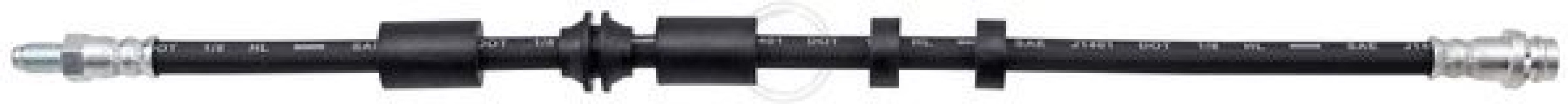 PRZEWÓD HAMULCOWY GIĘTKI VOLVO XC60 I 08-17 PRZÓD