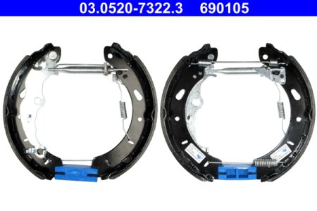 SZCZĘKI HAMULC. TOP KIT FORD TRANSIT COURIER 14-23