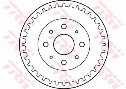 Bęben hamulcowy TRW DB4288 0K20126251A