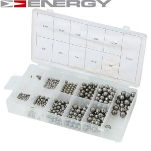 ŁOZYSKOWE KULKI STALOWE 470 SZT 11 TYPÓW