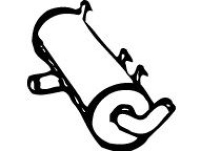 Tłumik środkowy WALKER 13630-52 7533631