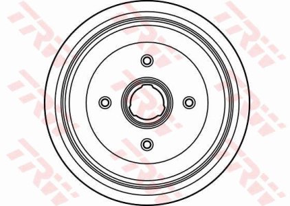 Bęben hamulcowy TRW DB4082 893501615