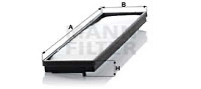 Filtr kabinowy MANN-FILTER CU5809 