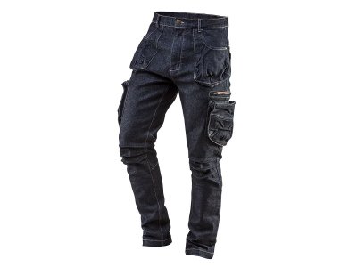 SPODNIE ROBOCZE 5-KIESZENIOWE DENIM, ROZ. XL