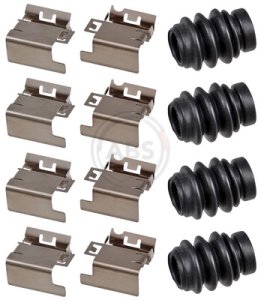 ZEST. MONTAŻOWY KLOCKÓW HAM. TESLA MODEL 3 17-TYL