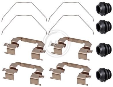 ZEST. MONTAŻOWY KLOCKÓW HAM. KIA CEED 12-18