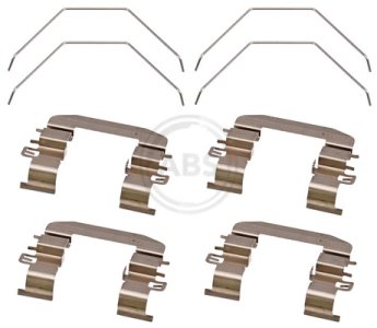 ZEST. MONTAŻOWY KLOCKÓW HAM. KIA SORENTO III 15-20