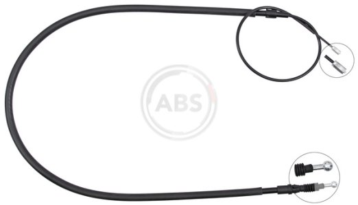 LINKA HAMULCA RĘCZNEGO SKODA FABIA III 14-21 TYŁ