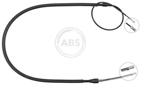 LINKA HAMULCA RĘCZNEGO SKODA FABIA III 14-21 TYŁ