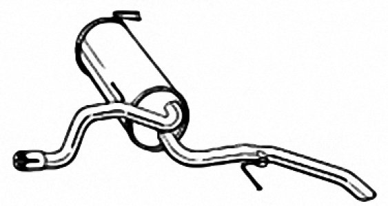 Tłumik końcowy IZAWIT 14.189A 46463216