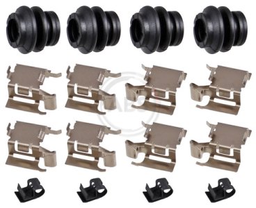 ZEST. MONTAŻOWY KLOCKÓW HAM. TOYOTA C-HR 16- TYŁ