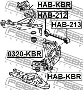 SWORZEŃ WAHACZA ACURA T. RL 2005-2012