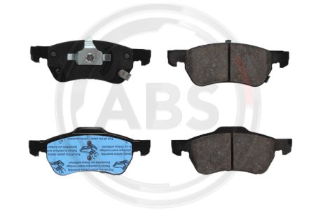 KLOCKI HAMULC. MG ZS 17- PRZÓD