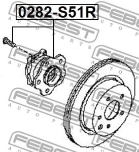 ŁOŻYSKO KOŁA NISSAN T. 370Z/INFINITI 08- FX