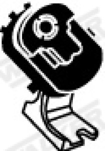 Wieszak gumowo- metalowy WALKER 80581 8200114739