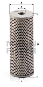 Filtr, hydraulika sterownicza MANN-FILTER H962 