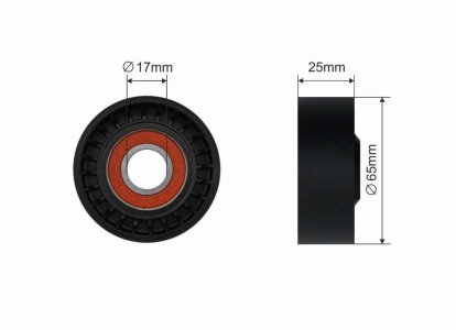 Rolka napinacza CAFFARO 500235 2762000170