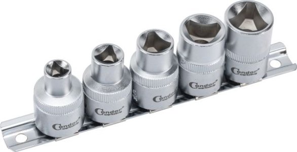 Nasadki trójkątne do wtryskiwaczy, Condor Werkzeug 4777 5 cz.